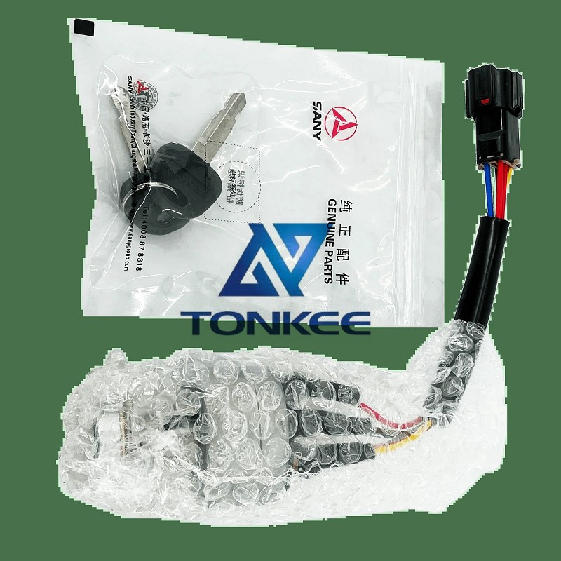 Hot sale SANY IGNITION SWITCH WITH KEY A241200001217 | Tonkee®