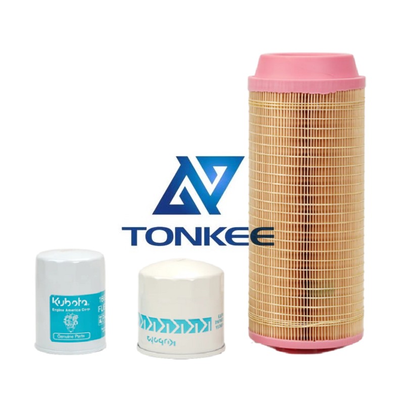 OEM TAKEUCHI FILTER KIT (TL230-2 KUBOTA ENGINE)(250 HOUR) K28839901-2 | Tonkee®