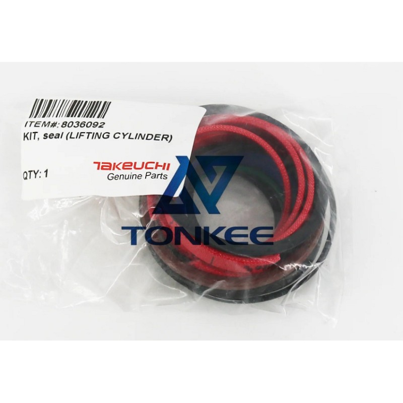 Buy TAKEUCHI LIFTING CYLINDER SEAL KIT 8036092 (TW65-2) | Tonkee®