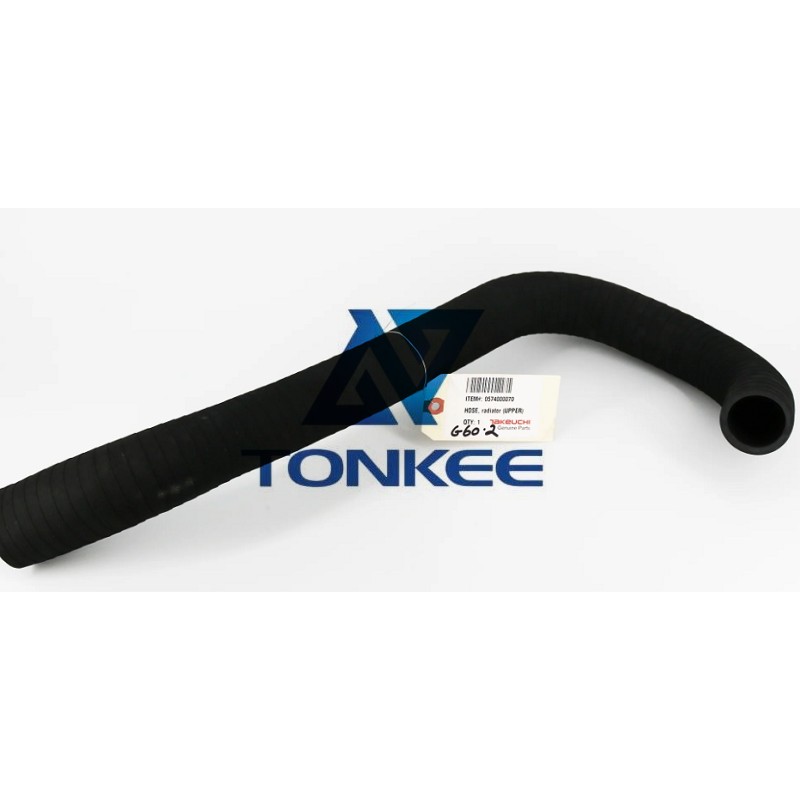 Buy TAKEUCHI UPPER RADIATOR HOSE (TB2150) 0574000070 | Tonkee®